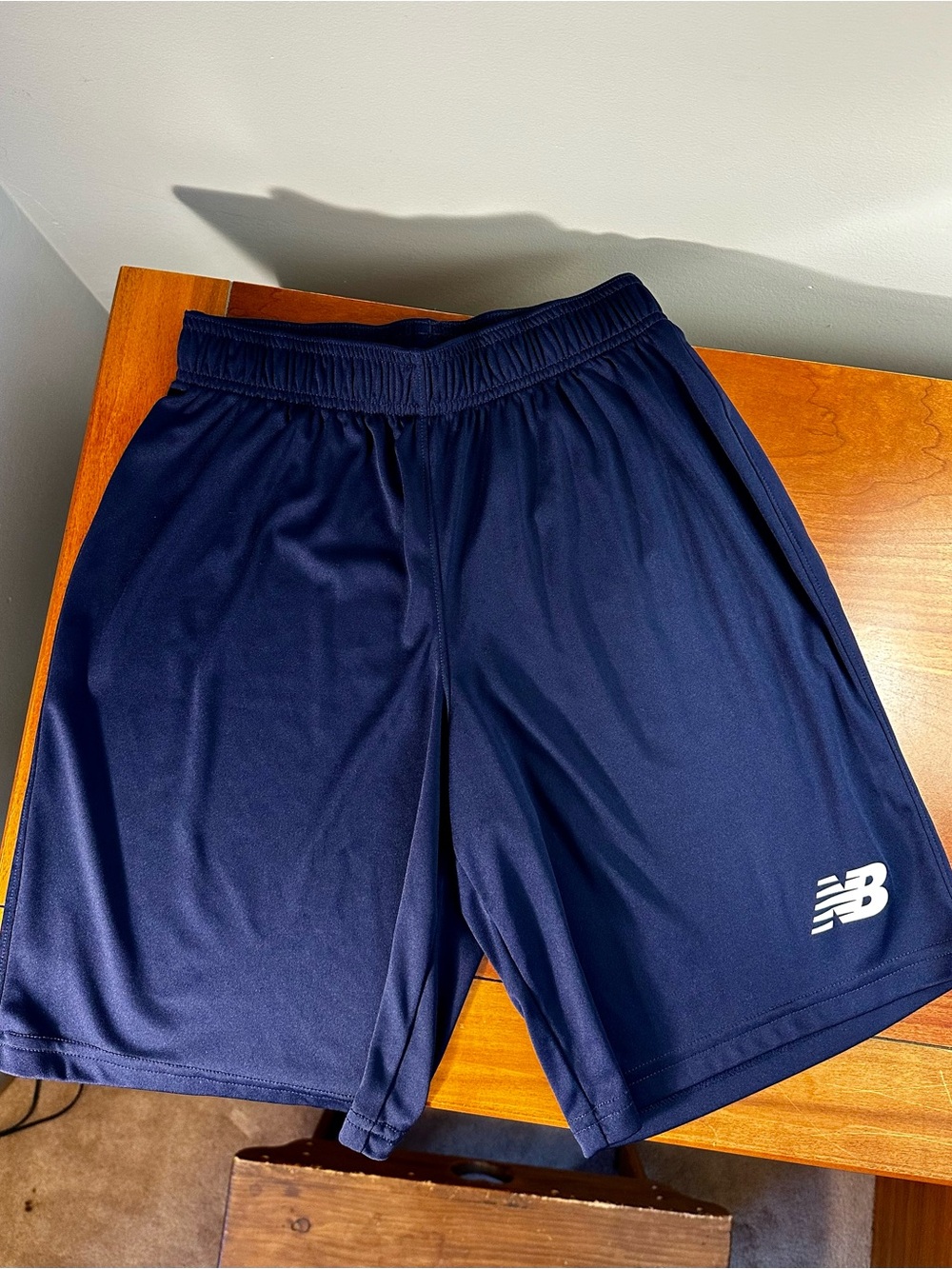 New Balance Men's Navy Athletic Shorts
